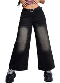 shein-spodnie-damskie-jeansowe-czarne-w28-lly