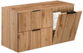 dab-wotan-szafka-pod-umywalke-100-cm-z-koszem-na-pranie-ryflowana-blat