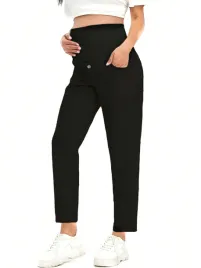 jeansy-ciazowe-proste-czarne-z-wysokim-stanem-casual-shein-l-40