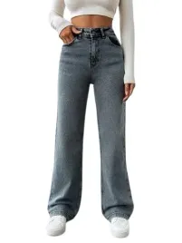 shein-jeansy-damskie-szare-proste-klasyczne-gladkie-wysoki-stan-w26-l5v