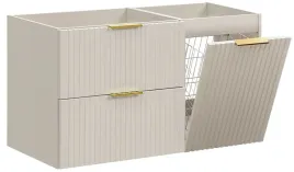 kaszmir-szafka-pod-umywalke-100-cm-z-koszem-na-pranie-ryflowana-mdf-wiszaca