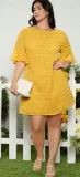 shein-sukienka-mini-plus-size-zolta-basic-52-vuc-linia-plus-size-duze-rozmiary