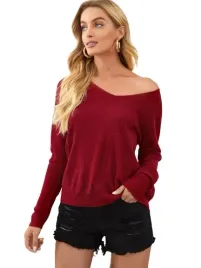 shein-czerwona-damska-bluzka-dlugi-rekaw-36-vuq