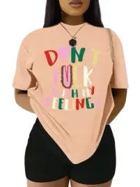 shein-t-shirt-z-nadrukiem-damski-casual-rozowy-xs-l5d