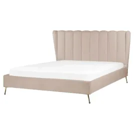 lozko-welurowe-160-x-200-cm-z-portem-usb-bezowoszare-miribel-lumarko
