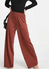 petite-spodnie-damskie-brazowe-dzwony-32-1dcz