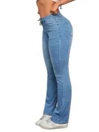 shein-spodnie-damskie-jeansowe-niebieskie-dzwony-gladkie-36-l5w