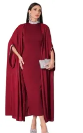 shein-damska-bordowa-narzutka-gladka-klasyczna-40-42-l5x