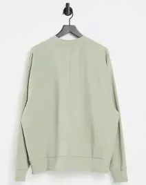 bluza-zielona-unisex-klasyczna-prosta-casual-l-dur