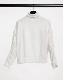 bluza-damska-z-marszczonymi-rekawami-ecru-m-1val