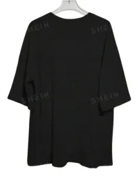 shein-plus-size-damska-bluzka-luzna-czarna-46-l5u
