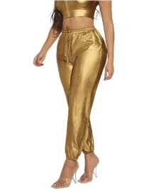shein-damskie-zlote-spodnie-metaliczne-34-lkq
