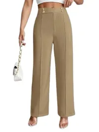 shein-damskie-spodnie-brazowe-eleganckie-36-l2f