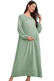 shein-sukienka-ciazowa-zielona-prosta-38-l2e