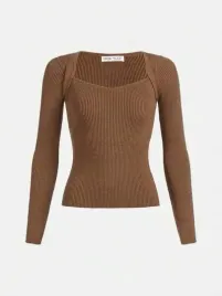 shein-sweter-cienki-brazowy-dziewczecy-140-146-l2h