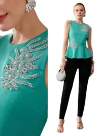 shein-bluzka-damska-zielona-z-cekinami-xs-l2a