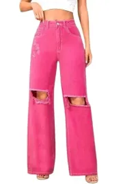 shein-spodnie-jeansowe-rozowe-proste-casual-27-l2w