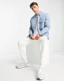 topman-kurtka-koszulowa-niebieska-basic-m-1van