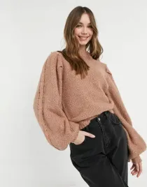 sweter-damski-rozowy-klasyczny-zimowy-32-xxs-vaz