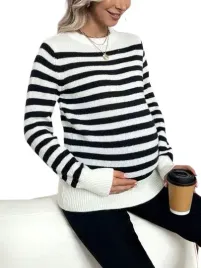 shein-sweter-damski-ciazowy-w-paski-40-42-l2j