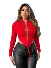 shein-bluzka-czerwona-wiazana-damska-38-l2u