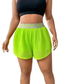shein-plus-size-krotkie-spodenki-zielone-46-l2f