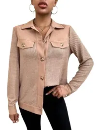 shein-koszula-damska-brazowa-dlugi-rekaw-34-l2q