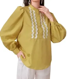 shein-bluzka-damska-zolta-z-dlugim-rekawem-44-l2w