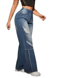 shein-jeansy-damskie-niebieskie-proste-30-32-l2u