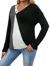shein-bluzka-dla-kobiet-w-ciazy-guziki-40-42-l2c