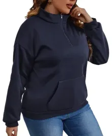 shein-plus-size-bluza-damska-granatowa-basic-l-vbf
