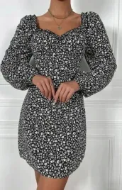 shein-sukienka-mini-czarna-w-kwiaty-casual-38-vug