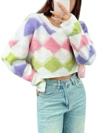 shein-sweter-damski-wielokolorowy-wzor-40-42-l2p