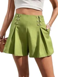 shein-damskie-spodenki-zielone-na-zamek-44-l2t