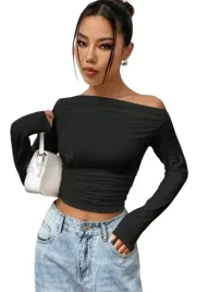 shein-bluzka-damska-czarna-dopasowana-38-l1b