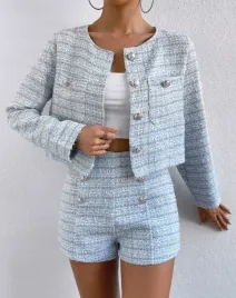 spodenki-damskie-bialo-niebieski-eleganckie-36-ldd