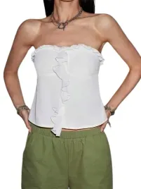 shein-top-damski-bialy-tuba-marszczenia-40-42-lgp
