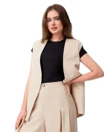 shein-kamizelka-bezowa-gladka-na-co-dzien-38-lgq