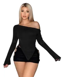 shein-bluzka-asymetryczna-czarna-gladka-34-l1c