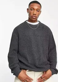 sweter-meski-dzianinowy-czarny-casual-xxs-rrr