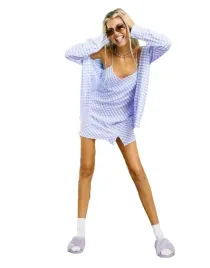 niebieska-koszula-damska-krata-oversize-40-l-val