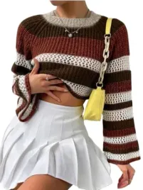 shein-sweter-damski-luzny-do-pasa-wzor-46-lwp