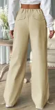 spodnie-bezowe-proste-casual-wiazane-basic-34-vpb-marka-inna
