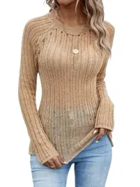 shein-sweter-damski-bezowy-na-co-dzien-40-42-lwn