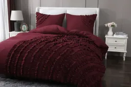 posciel-z-falbanka-ruffle-160x200-dwie-poszewki-70x80-bordo