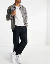 topman-granatowe-spodnie-proste-32-rsb