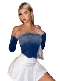 shein-top-damskie-jeansowy-krotki-na-zamek-44-lwt