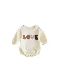body-bawelniane-niemowlece-casual-kremowe-86-lgj