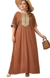 sukienka-brazowa-na-co-dzien-trapezowa-maxi-xl-vua