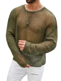 shein-sweter-meski-zielony-dlugi-rekaw-xxl-lwu